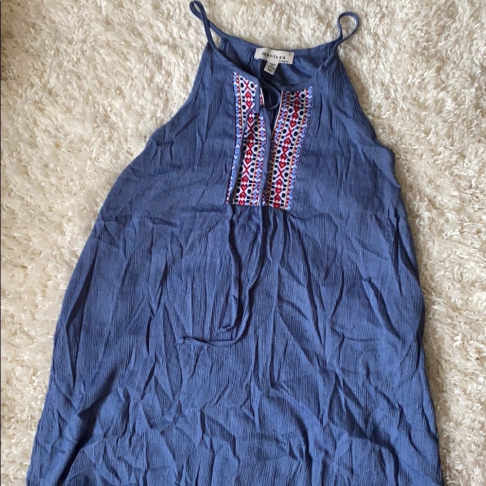 Monteau blue top